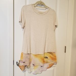 LOGO short sleeve top